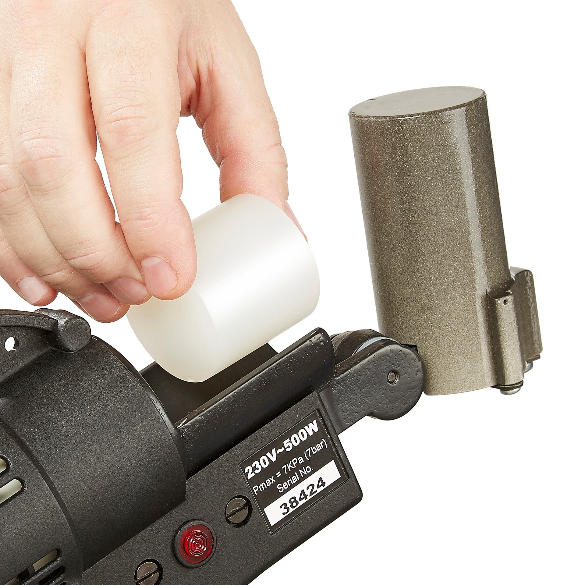 Tec 6300-43 1 3/4" industrial hot melt glue gun, pneumatic assisted, spray