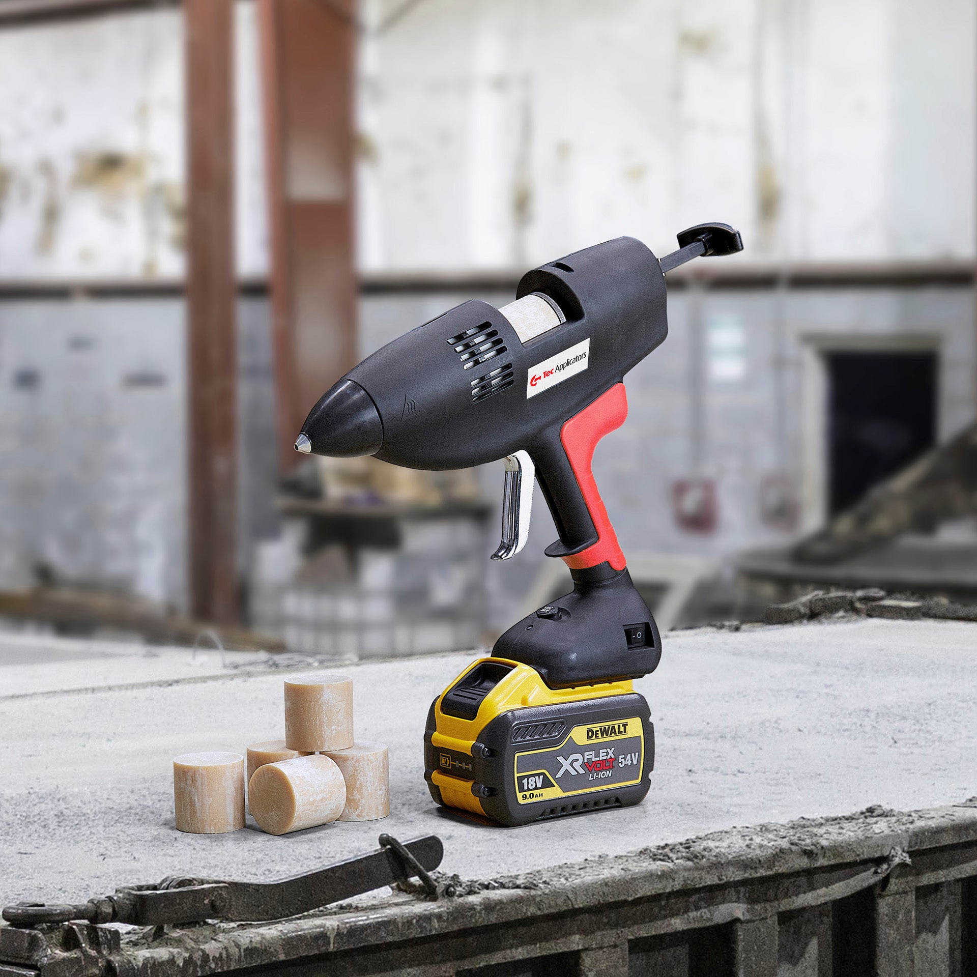 Tec 3508 cordless 1 3/4" glue gun