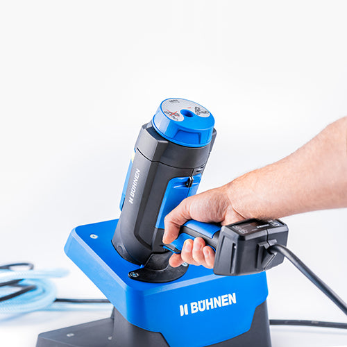 HB 720 BEAD with working stand and integrated air service unit