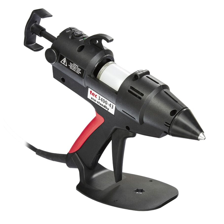 Tec 3400-43 1 3/4" industrial hot melt glue gun, plug in temp modules