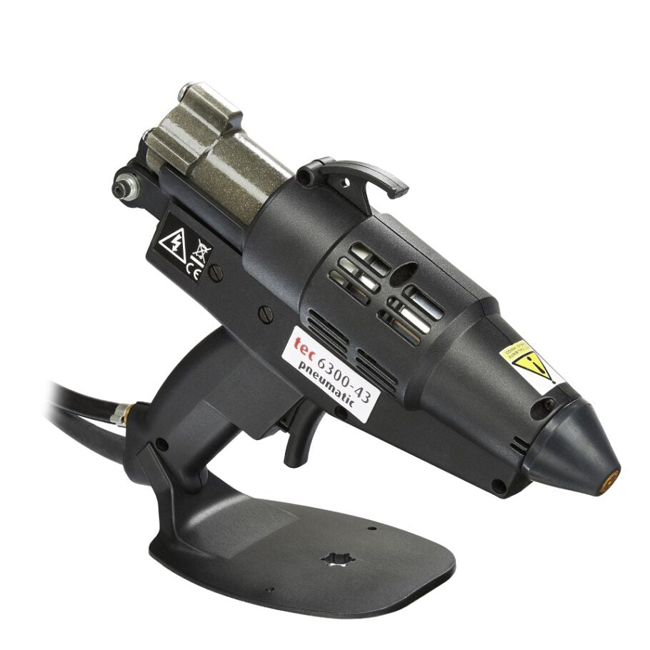 Tec 6300-43 1 3/4" industrial hot melt glue gun, pnuematic assisted, spray