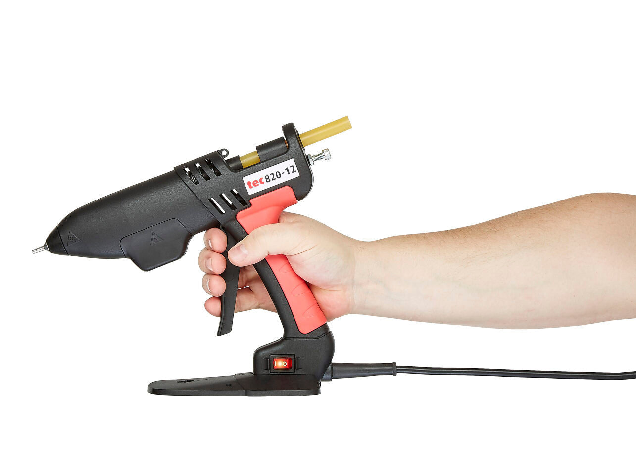 Tec 820-12 1/2" industrial hot melt glue gun