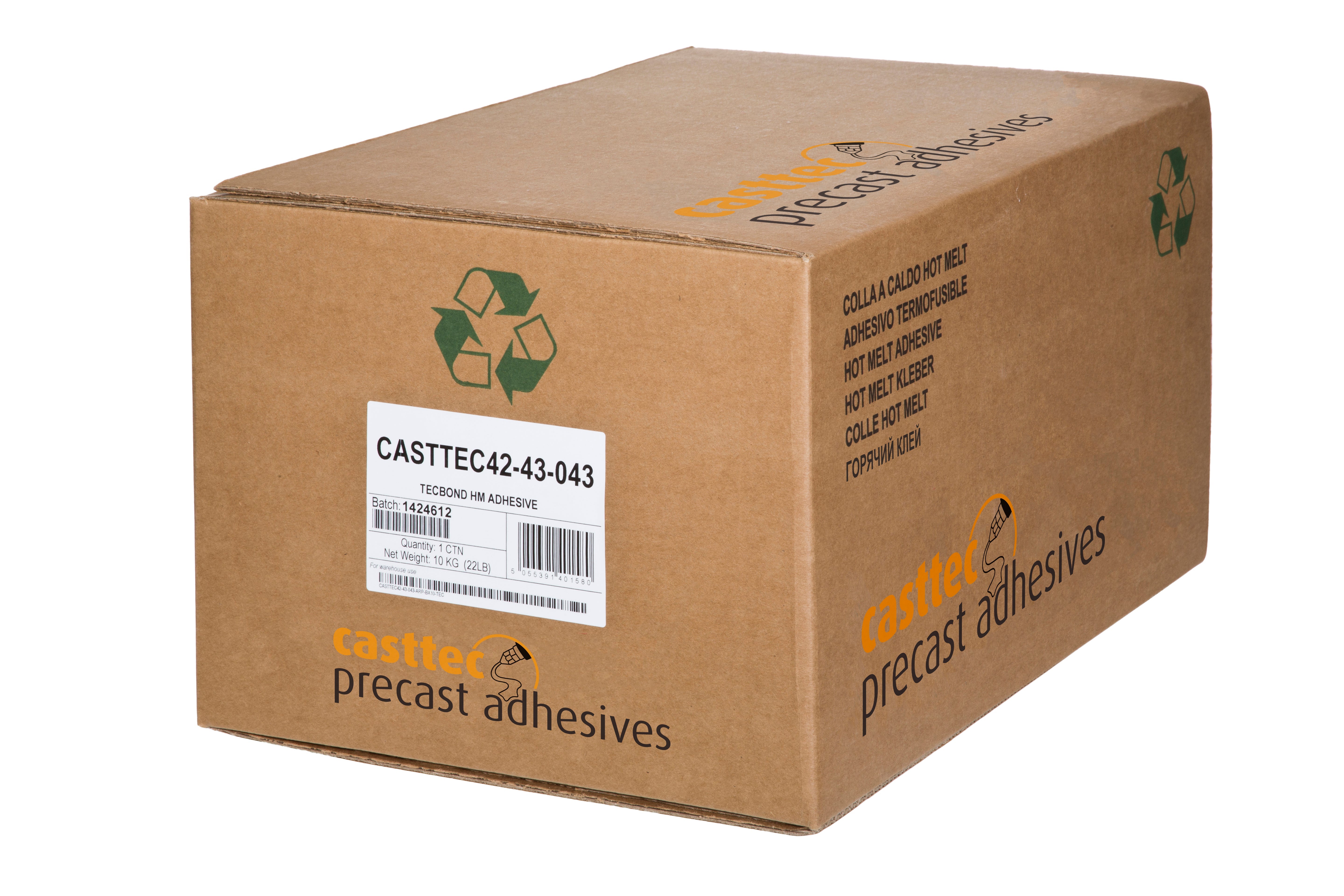 CASTTEC General Purpose 42-43, Easy Clean, Precast Adhesive, 22lb carton