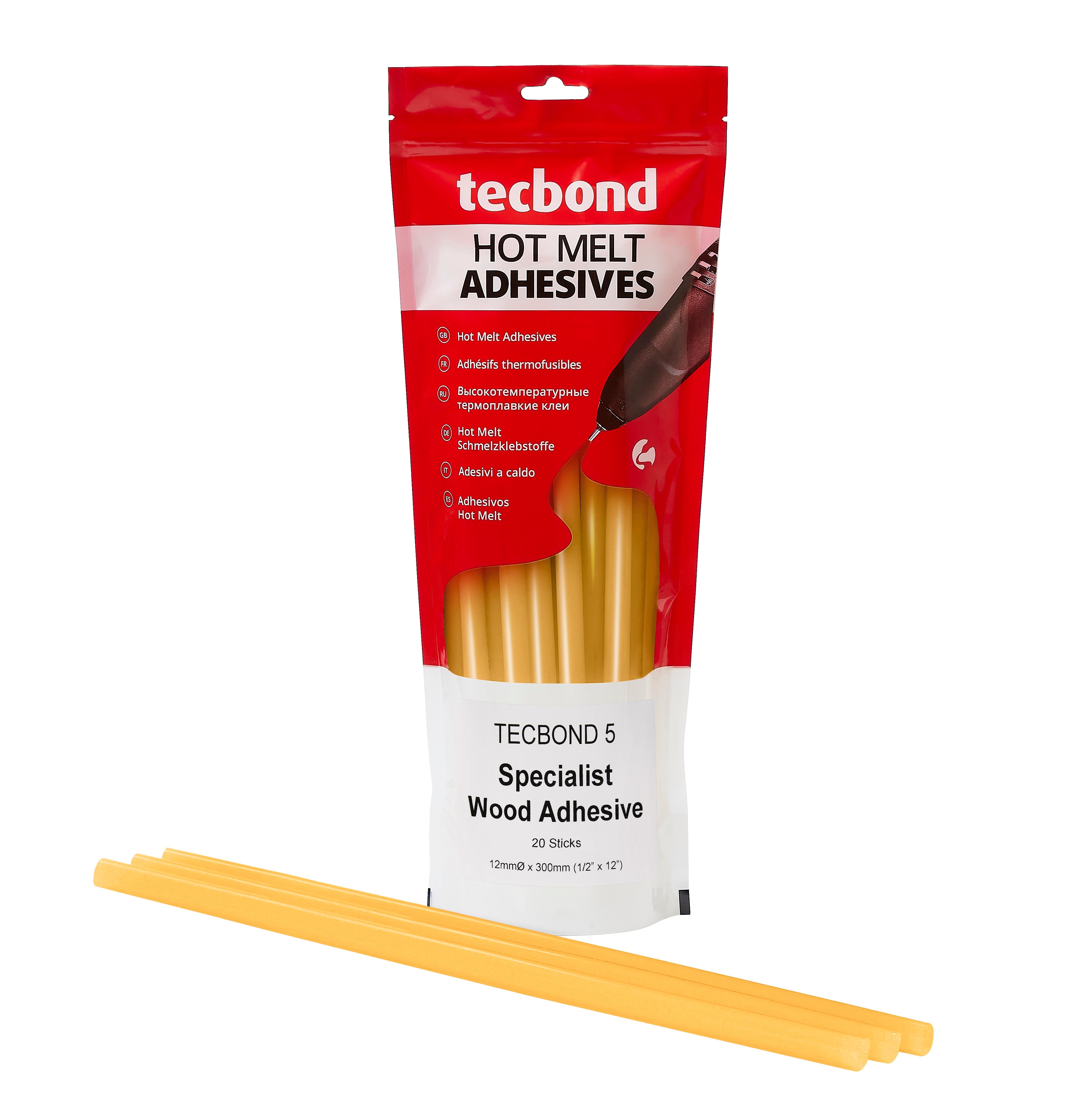 Tecbond 5 Woodworking and Carpentry Glue Sticks