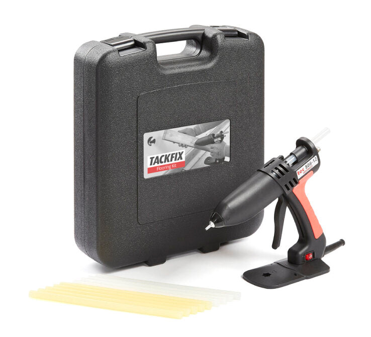 Tec 806-12 1/2" industrial hot melt glue gun kit, high temp