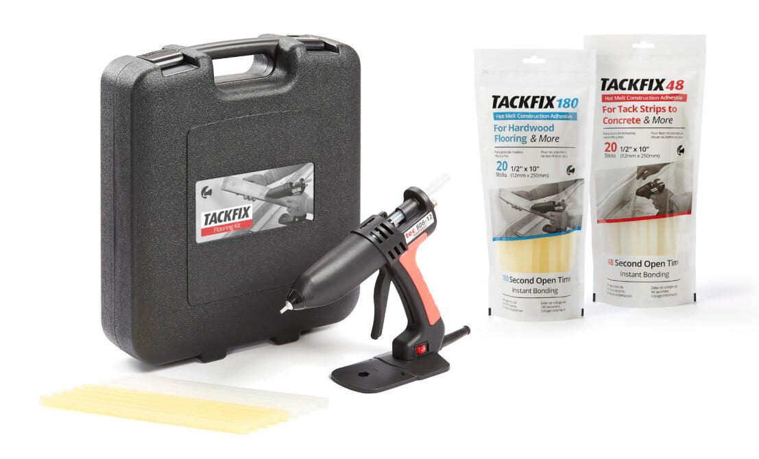 Tec 806-12 | 1/2" industrial hot melt glue gun kit, high temp