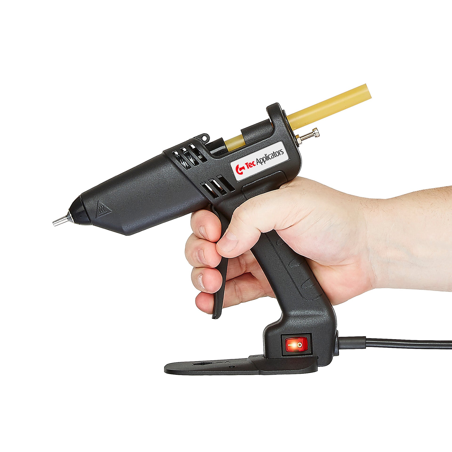 Tec 305-12 1/2" industrial hot melt glue gun LOW TEMP