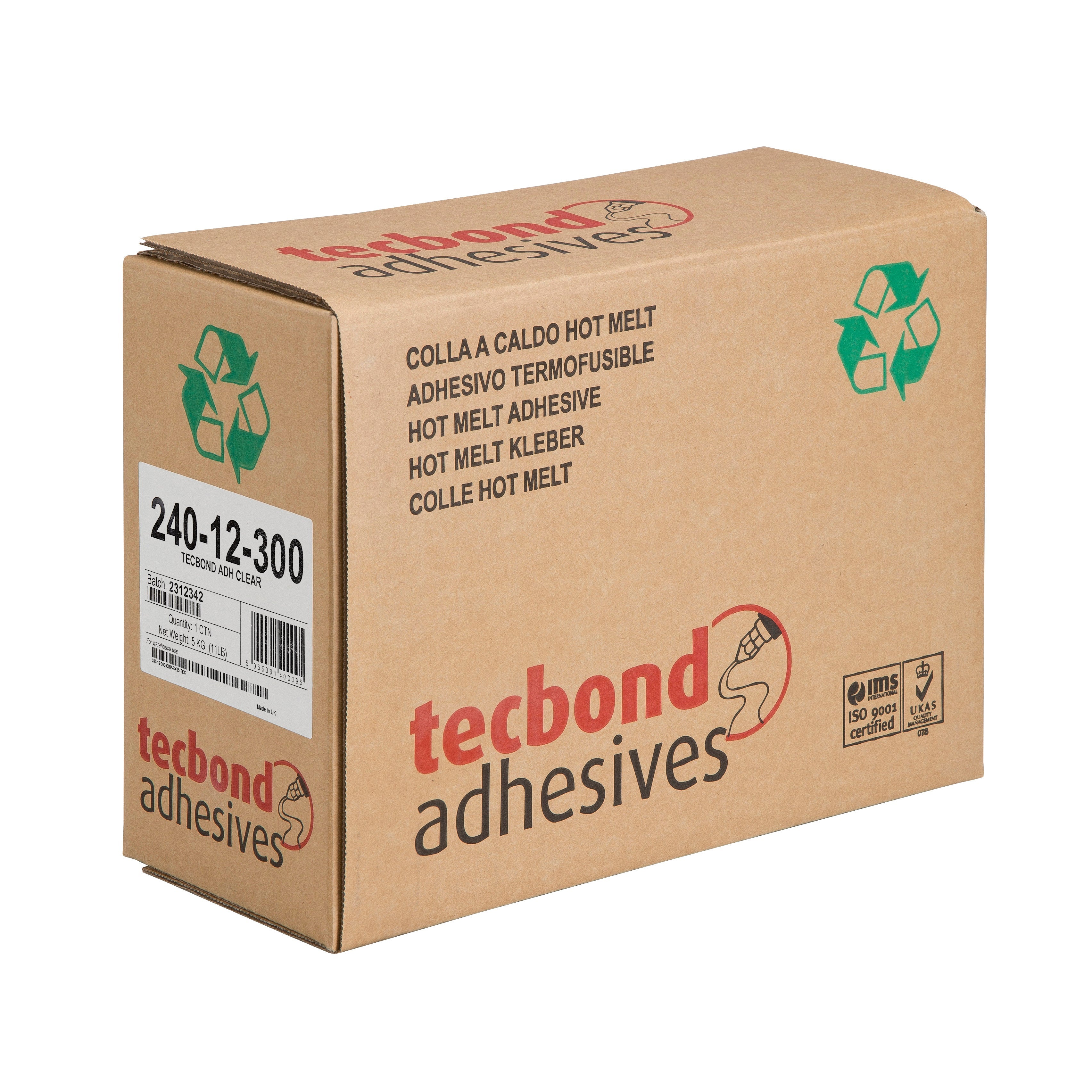 TECBOND 240 High Performance Clear Hot Melt Adhesive
